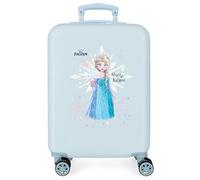 Trolley disney abs suitcase 55cm.4r.frozen magic ice azul Talla única