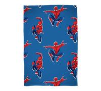 Disney Manta de Felpa con Licencia Oficial Spiderman, Manta cálida y Supersuave | Zap Design | Ideal para el hogar, el Dormitorio, Las Fiestas de Pijamas y el Camping. 100 x 150 cm