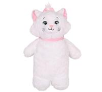 DISNEY Marie Bolsa de agua caliente 750 ml con funda suave, mascota peluche (DISNEY Gata Marie)