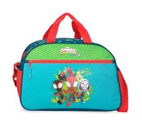 Disney Marvel Dino-Webs Mochila infantil, mochila escolar, fabricada en Poliéster, bolsillos laterales, tirantes anchos ajustables de Joumma Bags