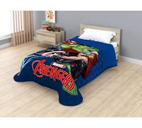 Disney Marvel Jay Franco Colcha Bouti Termosellada Avengers Blast of Heroes, 170 x 250 cm, Microfibra, Relleno 100gsm JE12755ET