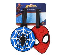 Disney Etiquetas para equipaje Marvel Spiderman VT700917L.PH 2 unidades Rojo y Azul