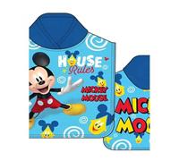 Disney Marvel Toallas Poncho Infantiles con Capucha 55x110cm 100% Microfibra Varios Diseños a Elegir (Mickey House)