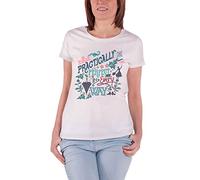 Disney Mary Poppins T Shirt Practically Perfect Oficial Mujeres Skinny