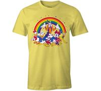 Disney Medmickts147 Camiseta, Amarillo, S para Hombre
