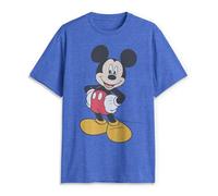 Disney Men's Classic Mickey Mouse Full Size Graphic Short Sleeve T-Shirt