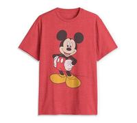 Disney Men's Mickey Mouse Funny Graphic Classic Disneyland T-Shirt,