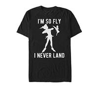 Disney Men's Peter Pan Tinkerbell I'm So Fly I Neverland Graphic T-Shirt
