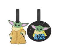 Disney Star Wars Baby Yoda - Etiquetas para Equipaje (2 Piezas, Multicolor, VT700241L.PH)