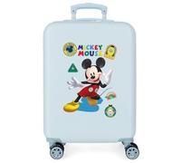 Trolley disney abs suitcase 55cm.4w. mickey all smile celeste Talla única