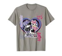 Disney Mickey And Friends Anime Style Daisy And Minnie Heart Camiseta