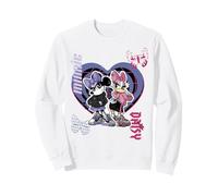 Disney Mickey And Friends Anime Style Daisy And Minnie Heart Sudadera