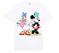 Disney Mickey And Friends Daisy And Minnie Mouse Classic Art Comfort Colors Adult Heavyweight T-shirt