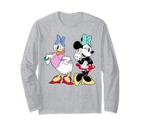 Disney Mickey And Friends Daisy And Minnie Mouse Classic Art Manga Larga
