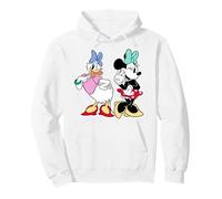 Disney Mickey And Friends Daisy And Minnie Mouse Classic Art Sudadera con Capucha