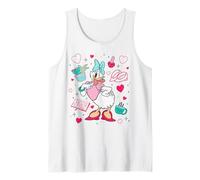 Disney Mickey And Friends Daisy Duck Around Her Iconic Items Camiseta sin Mangas