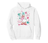 Disney Mickey And Friends Daisy Duck Around Her Iconic Items Sudadera con Capucha