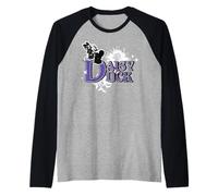 Disney Mickey And Friends Daisy Duck Flowers & Butterflies Camiseta Manga Raglan