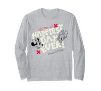 Disney Mickey And Friends Girls' Day Out Happiest Day Ever! Manga Larga