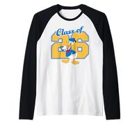 Disney Mickey And Friends Graduation Class Of 26 Donald Duck Camiseta Manga Raglan