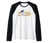Disney Mickey And Friends Graduation Donald Class Of 2026 Camiseta Manga Raglan