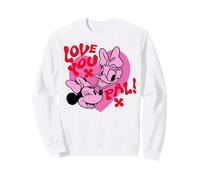 Disney Mickey And Friends Love You Pal Minnie & Daisy Heart Sudadera