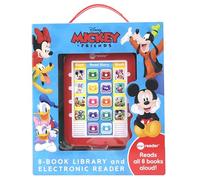 Phoenix International Publications – Lector electrónico y 8 libros Disney Mickey and Friends