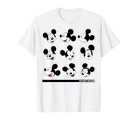 Disney Mickey And Friends Mickey Mouse Faces Camiseta