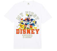 Disney Mickey And Friends My First Disney Trip Classic Toons Comfort Colors Adult Heavyweight T-shirt