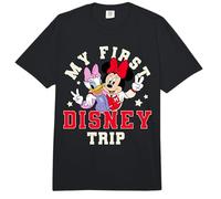 Disney Mickey And Friends My First Disney Trip Daisy Minnie Comfort Colors Adult Heavyweight T-shirt