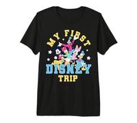 Disney Mickey And Friends My First Disney Trip Goofy Pluto Camiseta premium