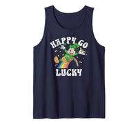 Disney Mickey and Friends St. Patrick's Day Happy Go Lucky Camiseta sin Mangas