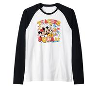 Disney Mickey And Friends Teacher Squad Cute Group Shot Camiseta Manga Raglan