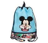 Disney Mickey Be Cool Bolsa de Merienda Azul 27x34 cms Poliéster