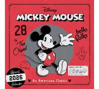 DISNEY MICKEY CLASSIC 2026 SQUARE CALENDAR