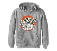 Disney Mickey Classic - Circle of Trust Hoodie, Niños, Gris Jaspeado, 5/6