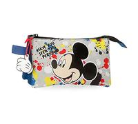 Disney Mickey Colour Mayhem Estuche Triple Multicolor 22x12x5 cms Poliéster