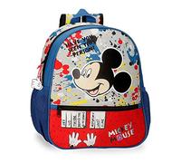 Disney Mickey Colour Mayhem Mochila Escolar Adaptable a Carro Multicolor 27x33x11 cms Poliéster 9,8L