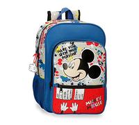 Disney Mickey Colour Mayhem Mochila Escolar Adaptable a Carro Multicolor 27x38x11 cms Poliéster 11,29L