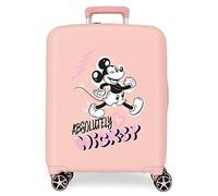 Disney Mickey Friendly Maleta de cabina Nude 40x55x20 cms Rígida ABS Cierre TSA integrado 38