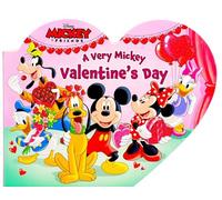 Disney Mickey & Friends: A Very Mickey Valentine's Day (Shaped Board Books)