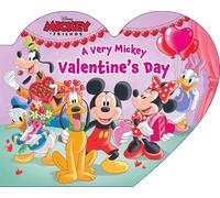 Disney Mickey & Friends: A Very Mickey Valentine's Day (Shaped Board Books)