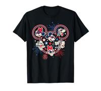 Disney Mickey & Friends Americana 4th of July Fireworks Icon Camiseta