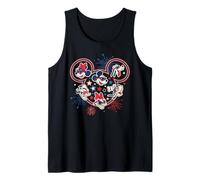 Disney Mickey & Friends Americana 4th of July Fireworks Icon Camiseta sin Mangas