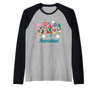 Disney Mickey & Friends Christmas Fun Friendship Festivities Camiseta Manga Raglan