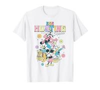 Disney Mickey & Friends Easter Egg Hunting Squad Retro Logo Camiseta