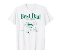 Disney Mickey & Friends Father's Day Best Dad Goofy Big Logo Camiseta