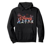 Disney Mickey & Friends Fireworks 4th of July Script Logo Sudadera con Capucha