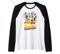 Disney Mickey & Friends "Let's Celebrate!" Party Matching Camiseta Manga Raglan