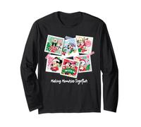 Disney Mickey & Friends "Making Memories Together" Christmas Manga Larga